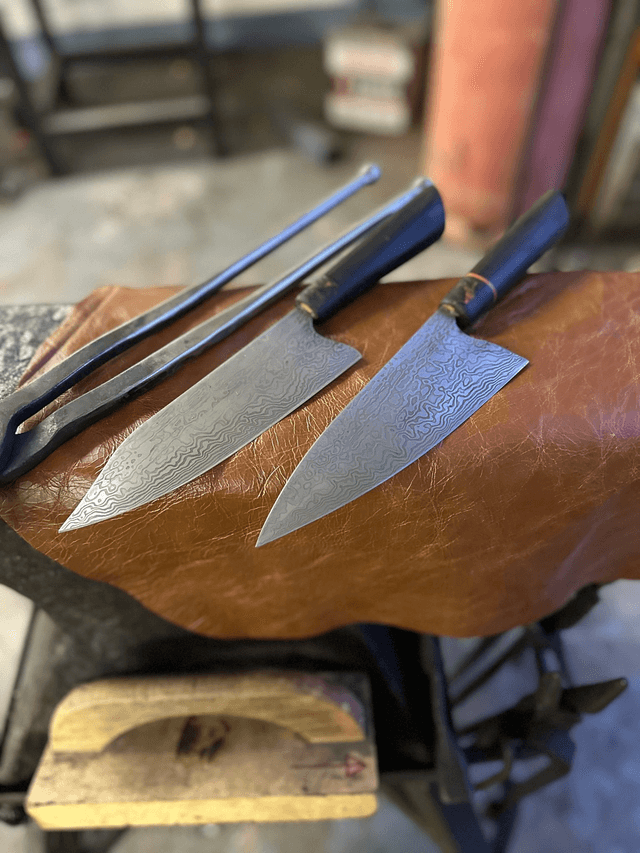 Mon / Tue 26 - 27 May 2025 two day knife making course. Use Pickup shipping method if it’s just for you. 